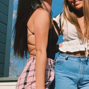 Nasty gal strap open back bodysuit